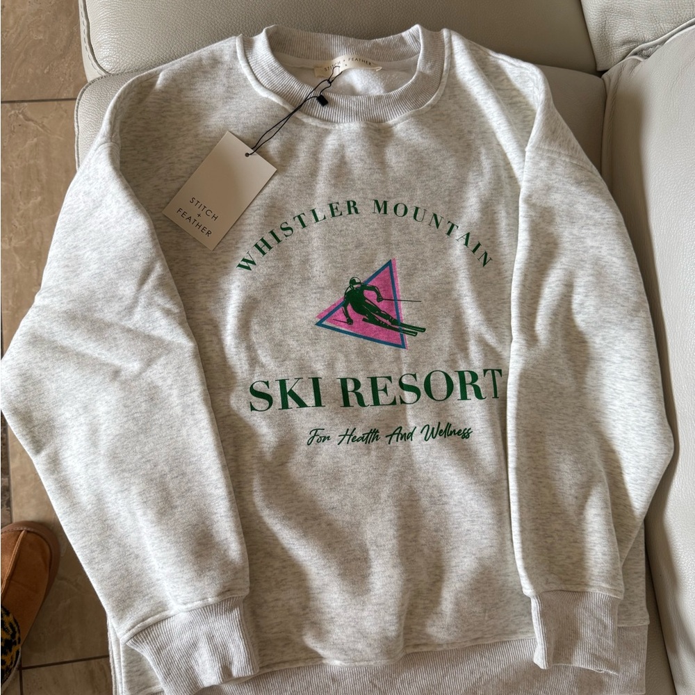 Whistler Mountain Gray Sweater